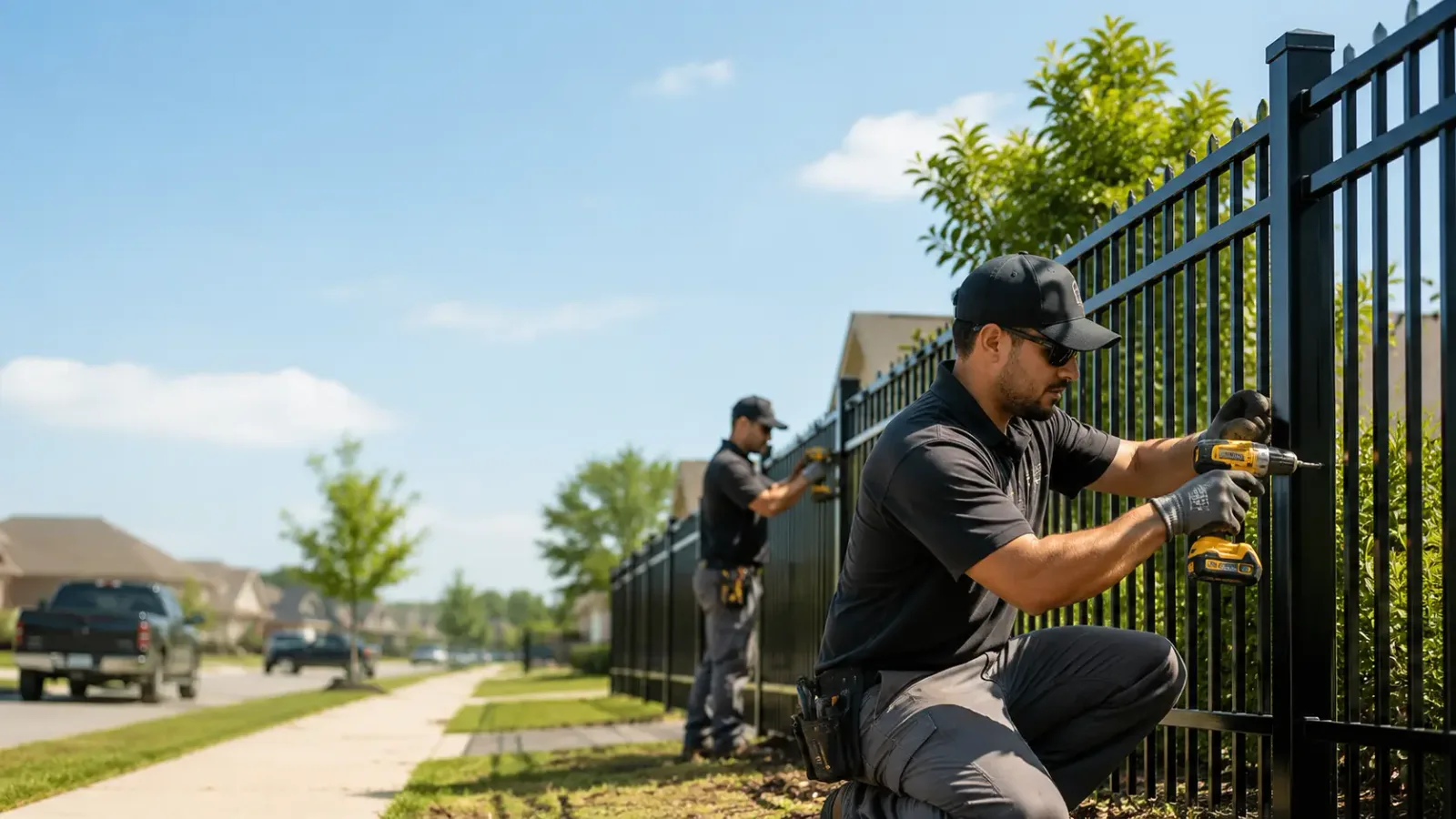 Metal Fence Installation in Derby, IN